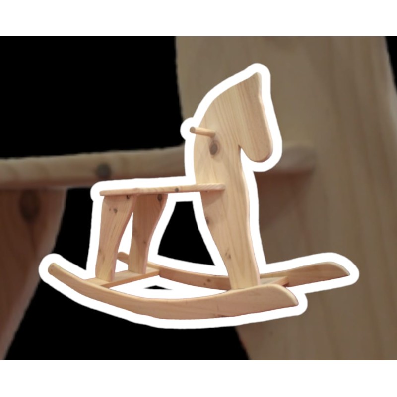 Caballito de madera